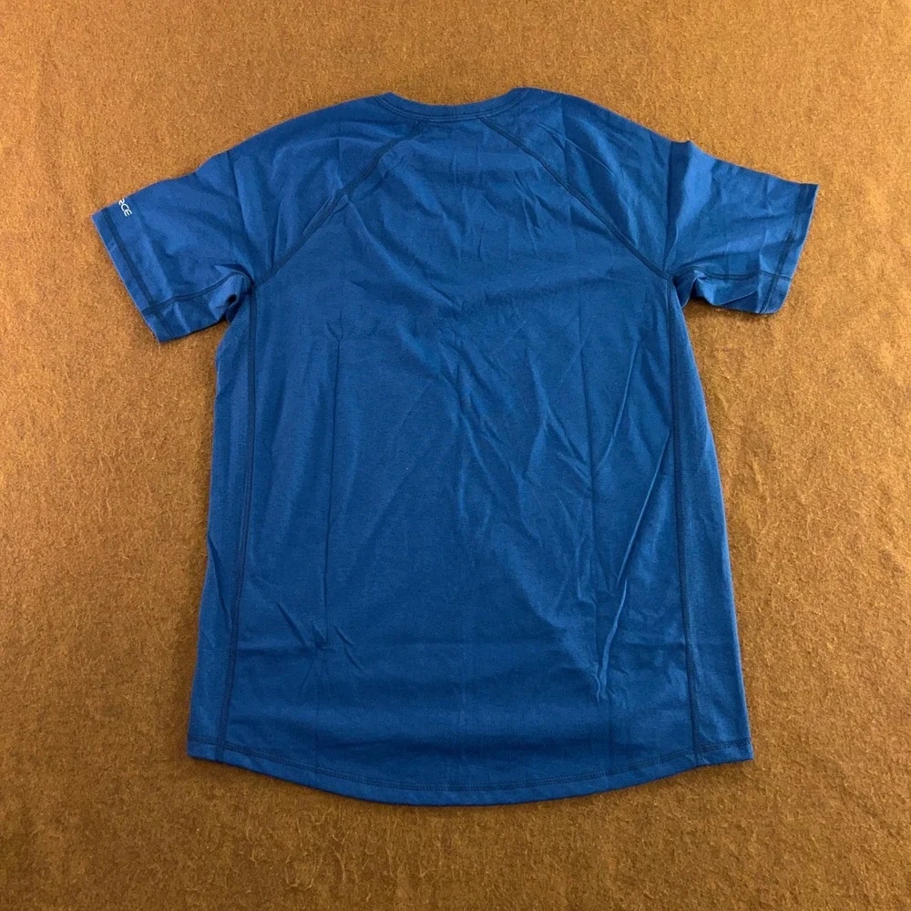 Carhartt Mens Medium Blue Force Relaxed Fit Pocket Short Sleeve T-Shirt NWT